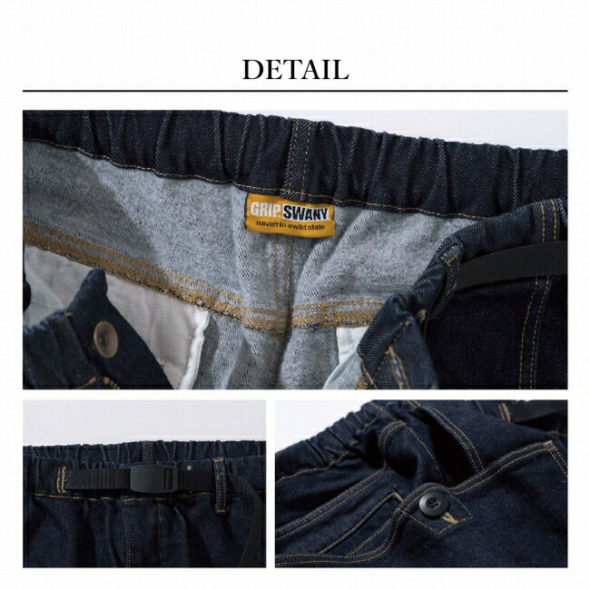GRIP SWANY グリップスワニー 別注 WARM DENIM JOG 3D CAMP PANTS ウォームデニムジョグ3Dキャンプパンツ GSMP0003