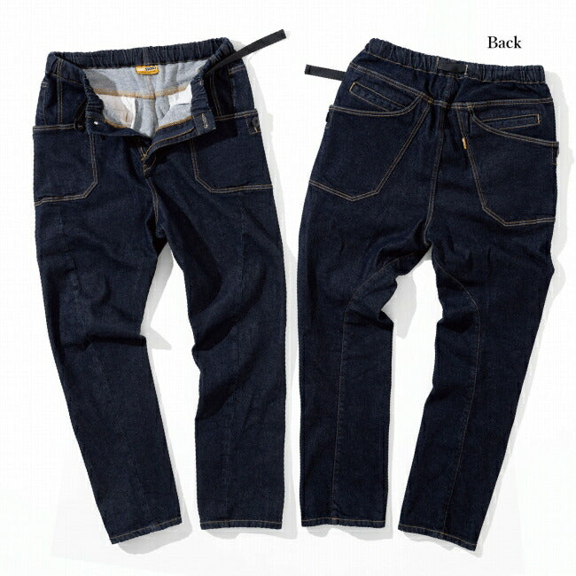 GRIP SWANY グリップスワニー 別注 WARM DENIM JOG 3D CAMP PANTS ウォームデニムジョグ3Dキャンプパンツ GSMP0003
