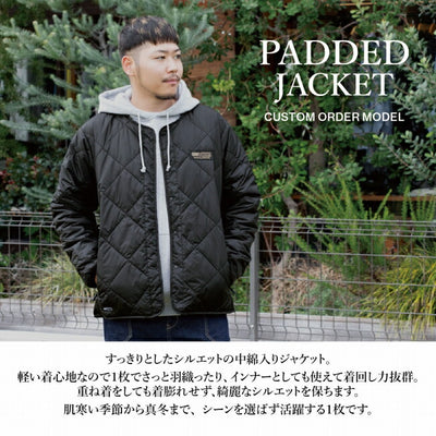 GRIP SWANY グリップスワニー 別注 PADDED JACKET パデッドジャケット GSMJ0002