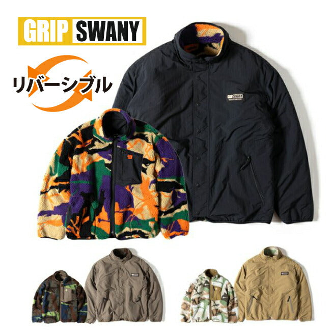 GRIP SWANY グリップスワニー REVERSIBLE JKT 3.0 リバーシブルジャケット3.0 GSJ-91
