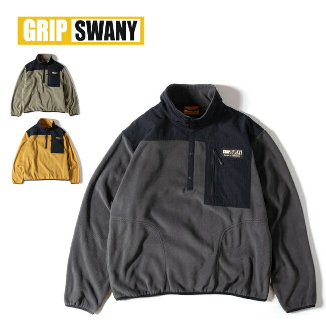 GRIP SWANY グリップスワニー POLARTEC FLEECE PULLOVER ポーラテックフリースプルオーバー GSC-79
