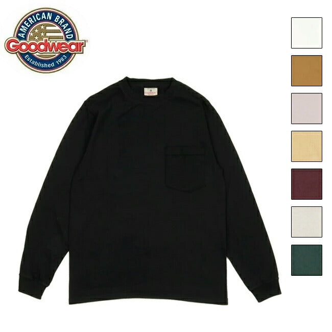 GOODWEAR グッドウェア L/S POCKET TEE ロングスリーブポケットティー 030038