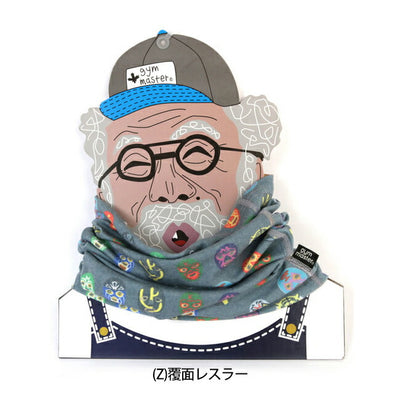 gym master ジムマスター ハッピーペイントネックゲイター  G157643T