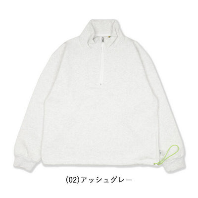 gym master ジムマスター 12ozヘビー裏起毛スウェットハーフジップ G233727