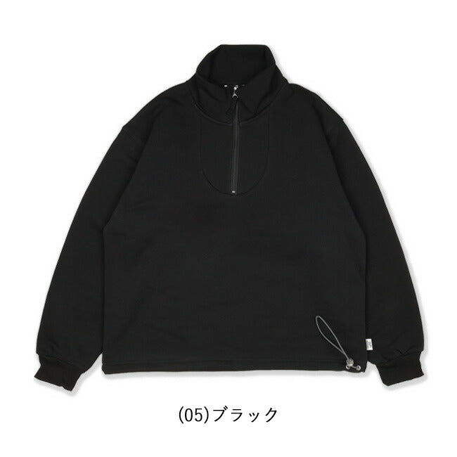 gym master ジムマスター 12ozヘビー裏起毛スウェットハーフジップ G233727