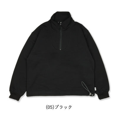 gym master ジムマスター 12ozヘビー裏起毛スウェットハーフジップ G233727