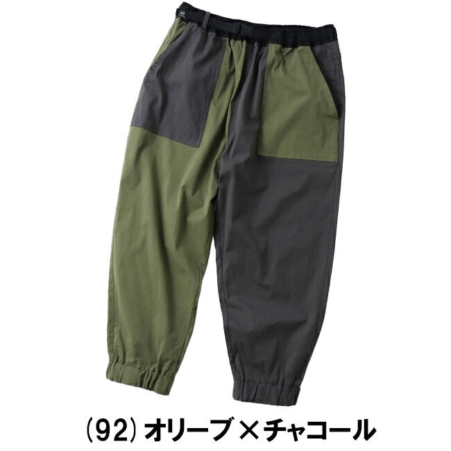 gym master ジムマスター ストレッチヘリンボーンクロップドパンツ G321760