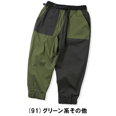 gym master ジムマスター ストレッチヘリンボーンクロップドパンツ G321760
