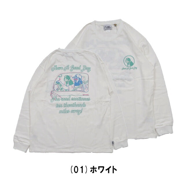 gym master ジムマスター 7.4oz GOOD DAY刺繍ロンTee G421703