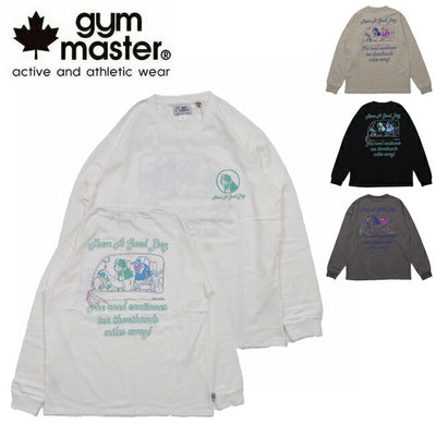 gym master ジムマスター 7.4oz GOOD DAY刺繍ロンTee G421703