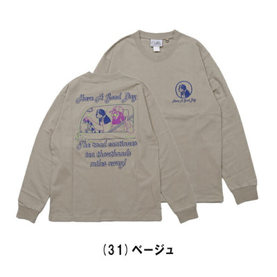 gym master ジムマスター 7.4oz GOOD DAY刺繍ロンTee G421703
