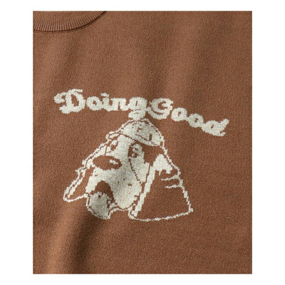 gym master ジムマスター ジャガードニット Doing Good クルーネック G421728