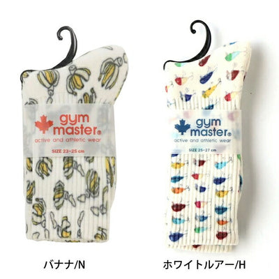 gym master ジムマスター 靴下 ハッピーペイントソックス G857329