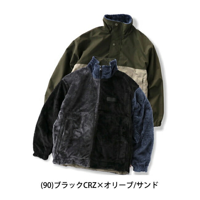 gym master ジムマスター リバーシブルボア×タスロンスタンドJKT G918640