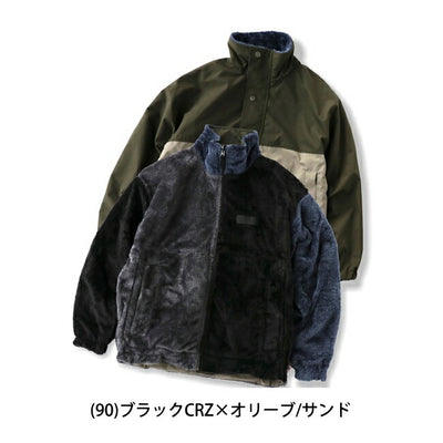 gym master ジムマスター リバーシブルボア×タスロンスタンドJKT G918640