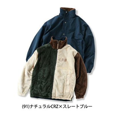 gym master ジムマスター リバーシブルボア×タスロンスタンドJKT G918640