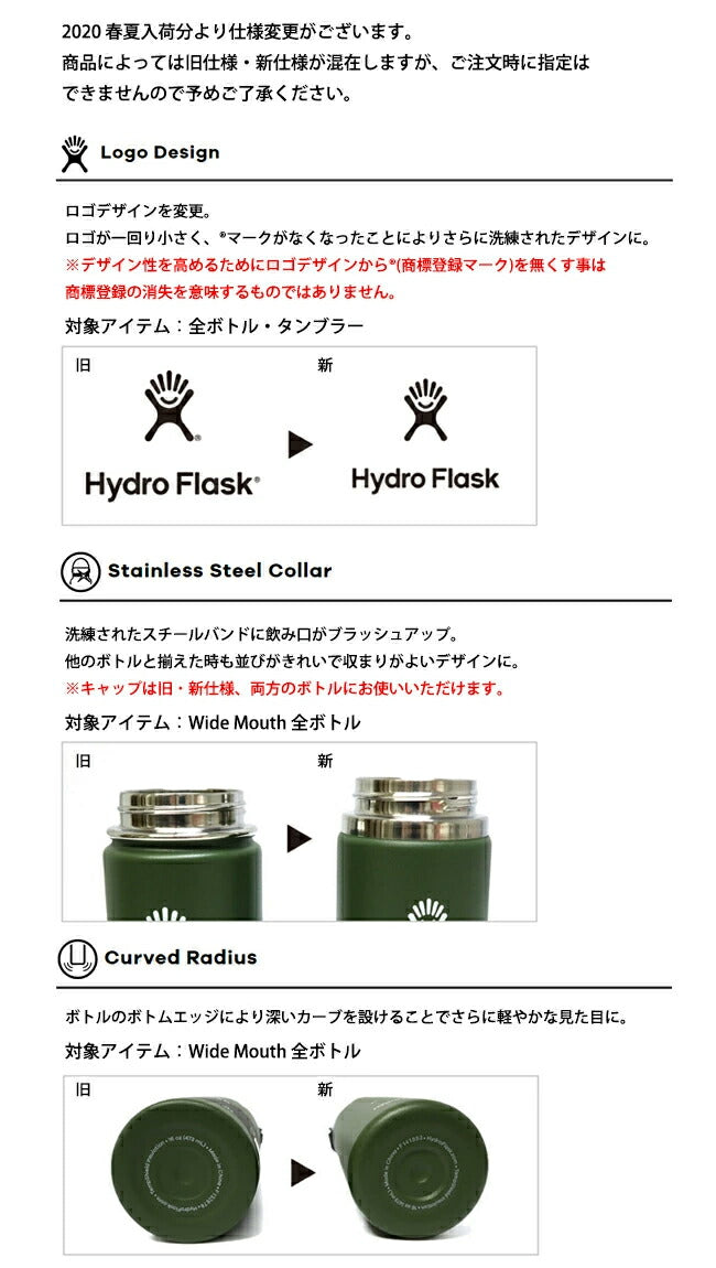 Hydro Flask ハイドロフラスク 32 oz Wide Mouth HYDRATION 5089025/890018