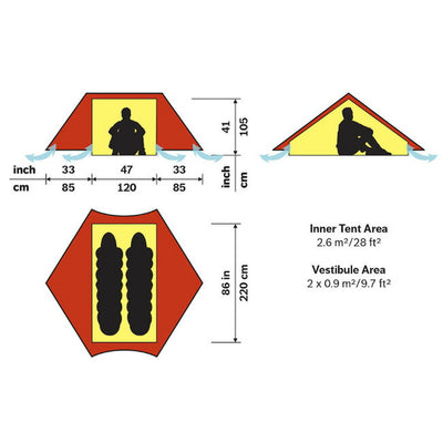 HILLEBERG ヒルバーグ Anaris アナリス 12770204
