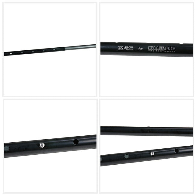 HILLEBERG ヒルバーグ タープポール2.0 124-210cm 1本 12770135