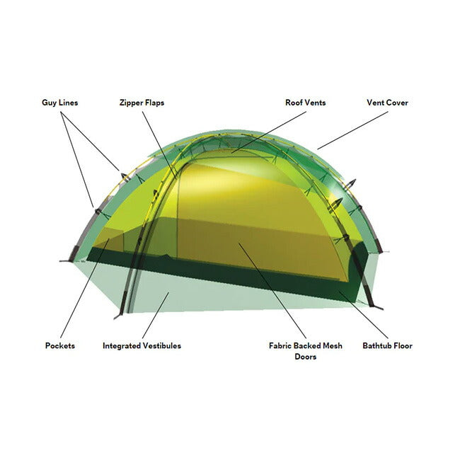 HILLEBERG ヒルバーグ アラック2 サンド 12770083