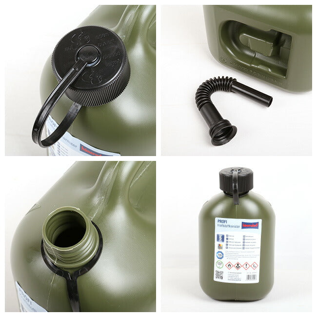 hunersdorff ヒューナスドルフ Fuel Can Pro 5L フューエルカンプロ 　5L  グリーン 323205