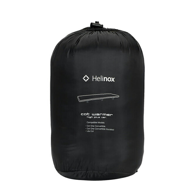 Helinox ヘリノックス フリースコットウォーマー ブラック 1822312