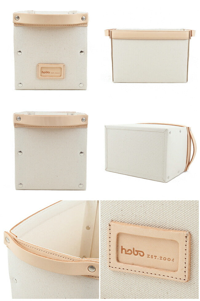 hobo ホーボー COTTON CANVAS STORAGE BOX M コットンキャンバスストレージボックス HB-O3103