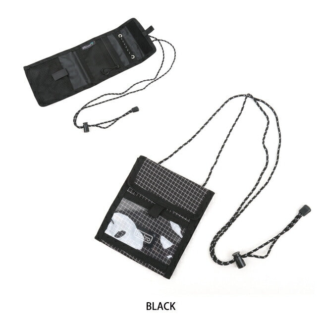 hobo ホーボー SPECTRA X-GRIDSTOP NYLON NECK POUCH スペクトラグリッドストップナイロンネックポーチ HB-BG3119