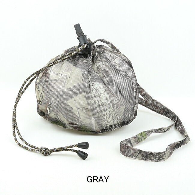 hobo ホーボー TRUETIMBER POLYESTER MESH SHOULDER BAGトゥルーティンバーポリエステルメッシュショルダー HB-BG3116