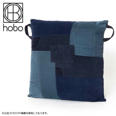 hobo ホーボー CUSHION M UPCYCLED CORDUROY NAVY クッションエムアップサイクルコーデュロイ HB-O3504