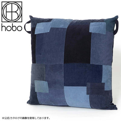 hobo ホーボー CUSHION L UPCYCLED CORDUROY NAVY クッションエルアップサイクルコーデュロイ HB-O3506