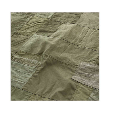 hobo ホーボー DAY BLANKET L UPCYCLED US ARMY CLOTH Olive デイブランケットエルアップサイクルユーエスアーミークロス HB-A3513