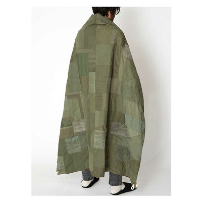 hobo ホーボー DAY BLANKET L UPCYCLED US ARMY CLOTH Olive デイブランケットエルアップサイクルユーエスアーミークロス HB-A3513