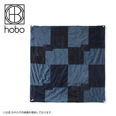 hobo ホーボー DAY BLANKET L UPCYCLED CORDUROY Navy デイブランケットエルアップサイクルコーデュロイ HB-A3514