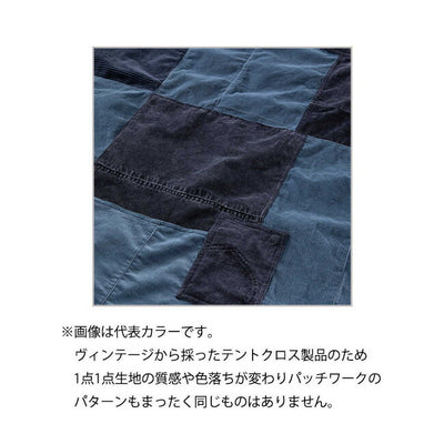 hobo ホーボー DAY BLANKET L UPCYCLED CORDUROY Navy デイブランケットエルアップサイクルコーデュロイ HB-A3514