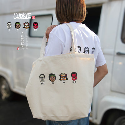 【11月1日(土)発売】くっきー！×ほりにし TOTE BAG(L) CKT-12