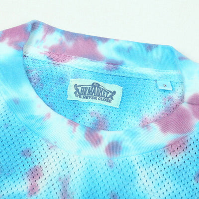HOLLYWOOD RANCH MARKET ハリウッドランチマーケット コットンファインメッシュ タイダイラグランクルーネック8スリーブTEE 700082646