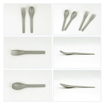 ideaco イデアコ b fiber cutlery/2+2pcs ビーファイバーカトラリー id298