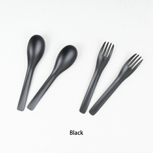 ideaco イデアコ b fiber cutlery/2+2pcs ビーファイバーカトラリー id298