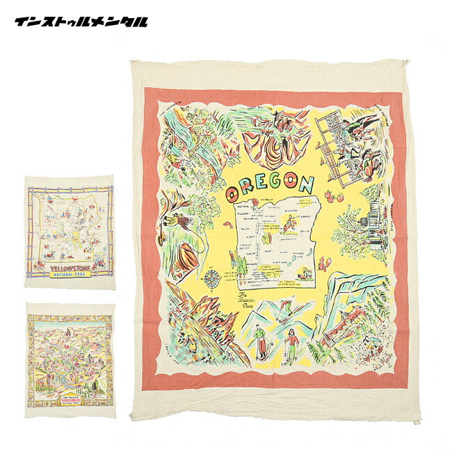 インストゥルメンタル OLD MAP CLOTH オールドマップクロス KA-015