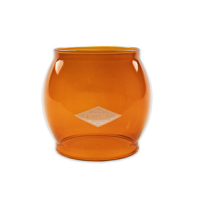 新品　AIOT! Amber globe　ランタンホヤ　ランタングローブ ランタングローブ(アンバー＋転写) – アウトドアショップOrange