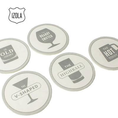 IZOLA イゾラ Happy Hour Coasters Set ハッピーアワーコースターセット