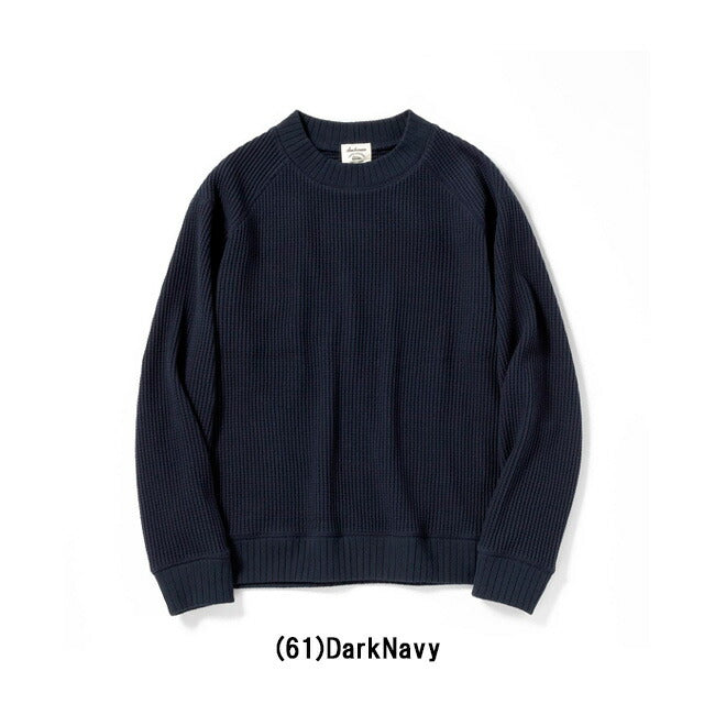 Jackman ジャックマン Waffle Midneck ワッフルミッドネック JM7200