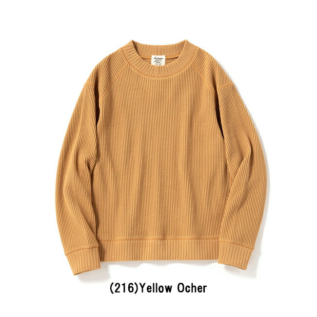 Jackman ジャックマン Waffle Midneck ワッフルミッドネック JM7200