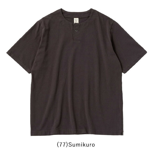 Jackman ジャックマン Henleyneck T-Shirt ヘンリーネックTシャツ JM5328