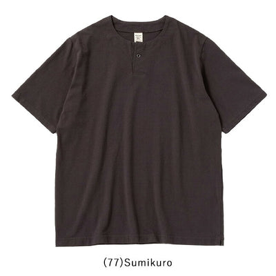 Jackman ジャックマン Henleyneck T-Shirt ヘンリーネックTシャツ JM5328