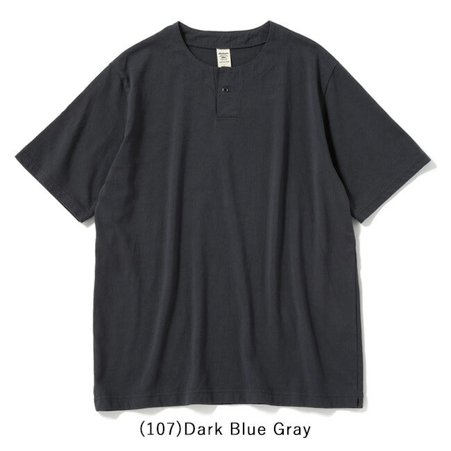 Jackman ジャックマン Henleyneck T-Shirt ヘンリーネックTシャツ JM5328