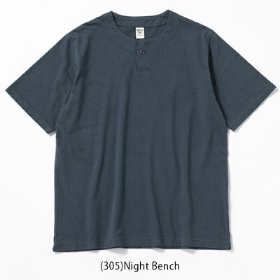 Jackman ジャックマン Henleyneck T-Shirt ヘンリーネックTシャツ JM5328