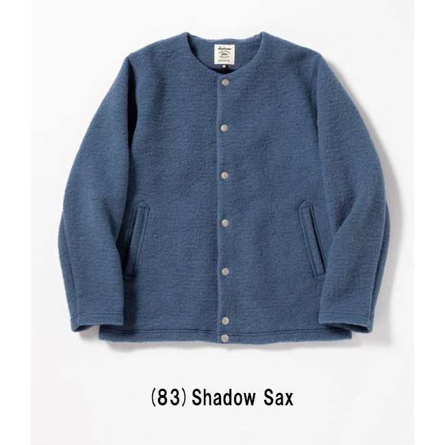 Jackman ジャックマン Wool Collarless Jacket ウールカラーレスジャケット JM8278