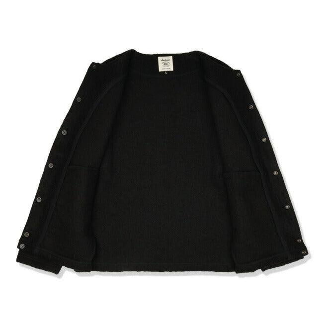 Jackman ジャックマン Wool Collarless Jacket ウールカラーレスジャケット JM8278